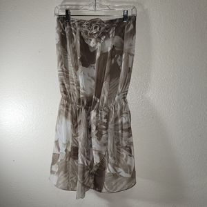 Stile Benetton Romper Floral Print Dress or Coverup